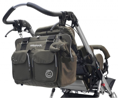 Сумка серая